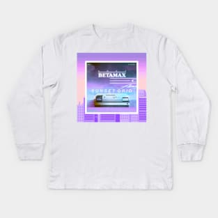 Betamax Kids Long Sleeve T-Shirt